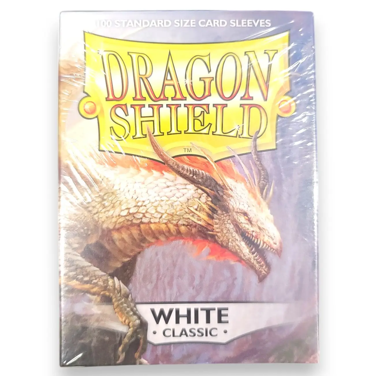 Dragon Shield Sleeves - White (100-Pack) Qty 1 Dragon Shield Sleeves - White (100-Pack) Qty 1