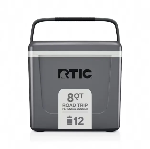 RTIC Trailblazer 8QT Hard Cooler, Portable Personal Ice Chest for Camping, Road Trips, Beach, Fishing, Lunch, Picnic, Heavy Duty Insulated Cooler, Compact Leak Resistant Cooler for Food & Drinks, Outdoor Travel Cooler