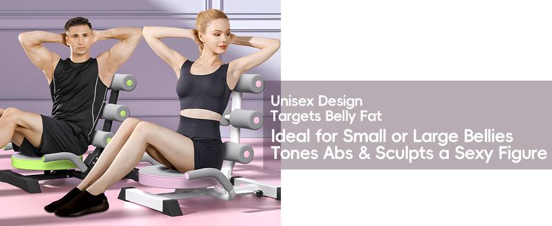 Ab Machine,Ab Workout Equipment,Sit Up Machine & Exercise Equipment,Ab Crunch Machine for Stomach Workout,Ab Core Trainer Abdominal Machine for Home Gym sport Foldable workout machine folding,gym stuff,at home gym equipment