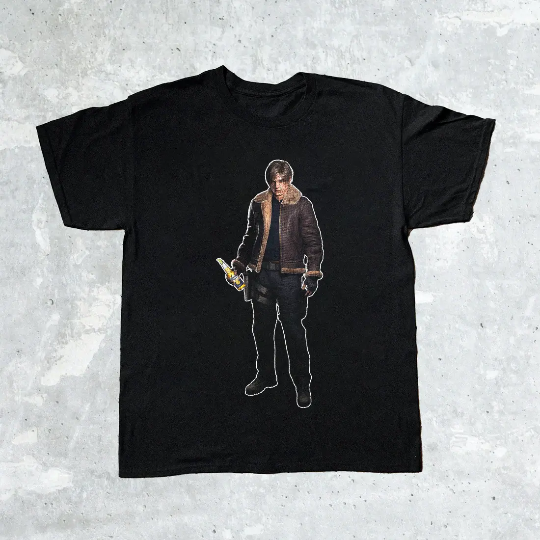 Resident Evil Leon X Corona Black Tee