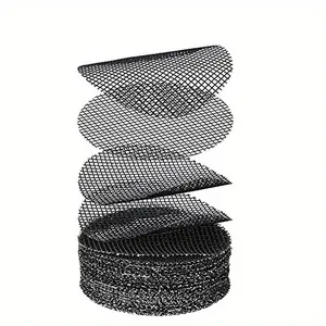 Flower Pot Hole Mesh Pad, 100pcs Anti-loss Drainage Screen, Trellis Net, Plant Care & Support Supplies for Home Garden