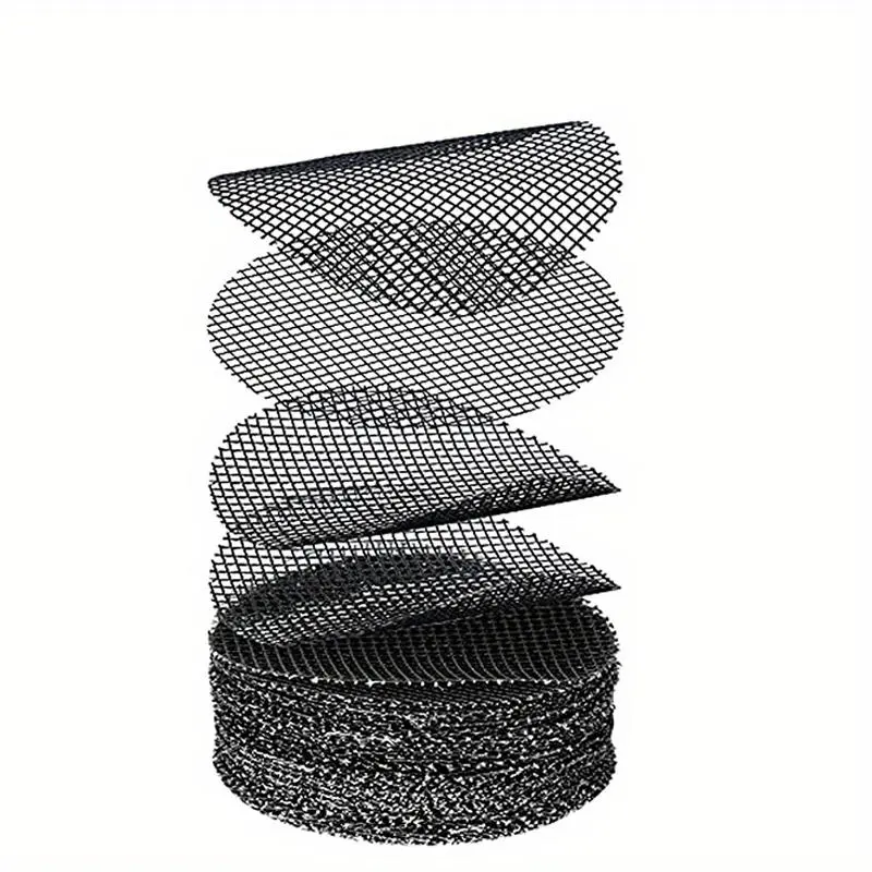 Flower Pot Hole Mesh Pad, 100pcs Anti-loss Drainage Screen, Trellis Net, Plant Care & Support Supplies for Home Garden