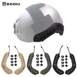 BOOIU Tactical FAST Helmet Side Guide Rail ARC S-11 Airsoft Helmet Mount Guide Rail Hunting Paintball Helmet Accessories