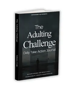 The Adulting Challenge Daily Take Action Journal