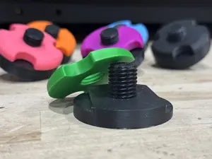 MagneRiser - Anti-flashback Magnetic Riser Hold Down for Lasers Adjustable Clamping