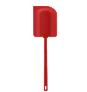 Large Silicone Spatula for Baking, Heat Resistant Rubber Spatula Scraper 600℉, Wide Edge Kitchen Spatula for Mixing, Cooking and Baking