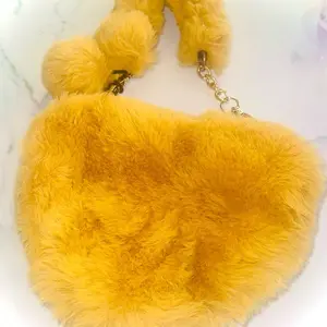Gold Faux Fur Purse