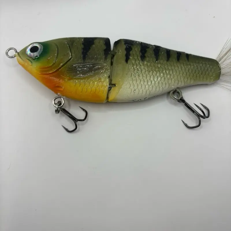 6” Fishing Glide Bait Slow Sinking Fishing Lure for Big Bass, Musky, Pike, and more