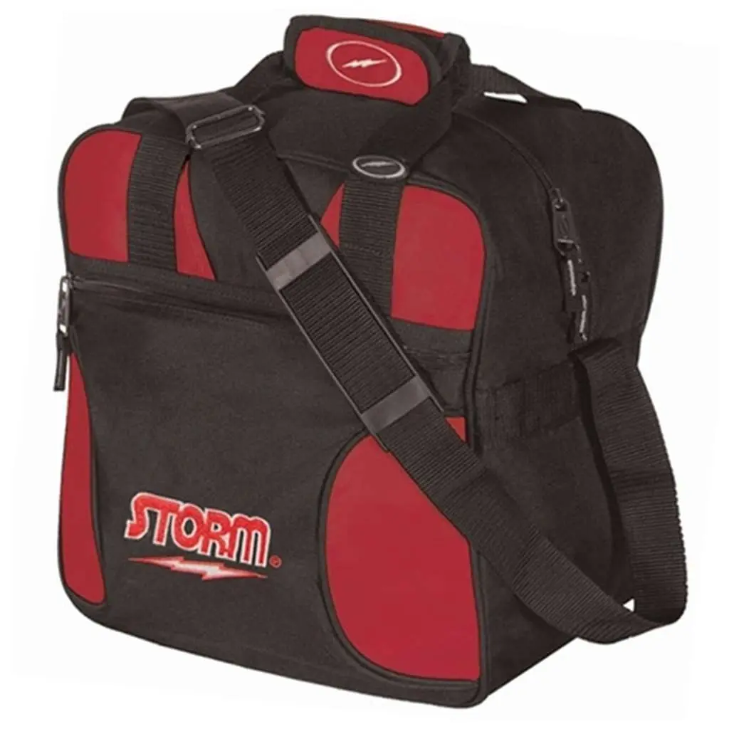 Storm Solo 1-Ball Sport Bowling Bag, Red/Black