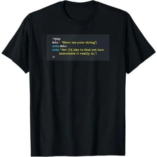 Programming Language Computer Coding. You Me Your String T-Shirt