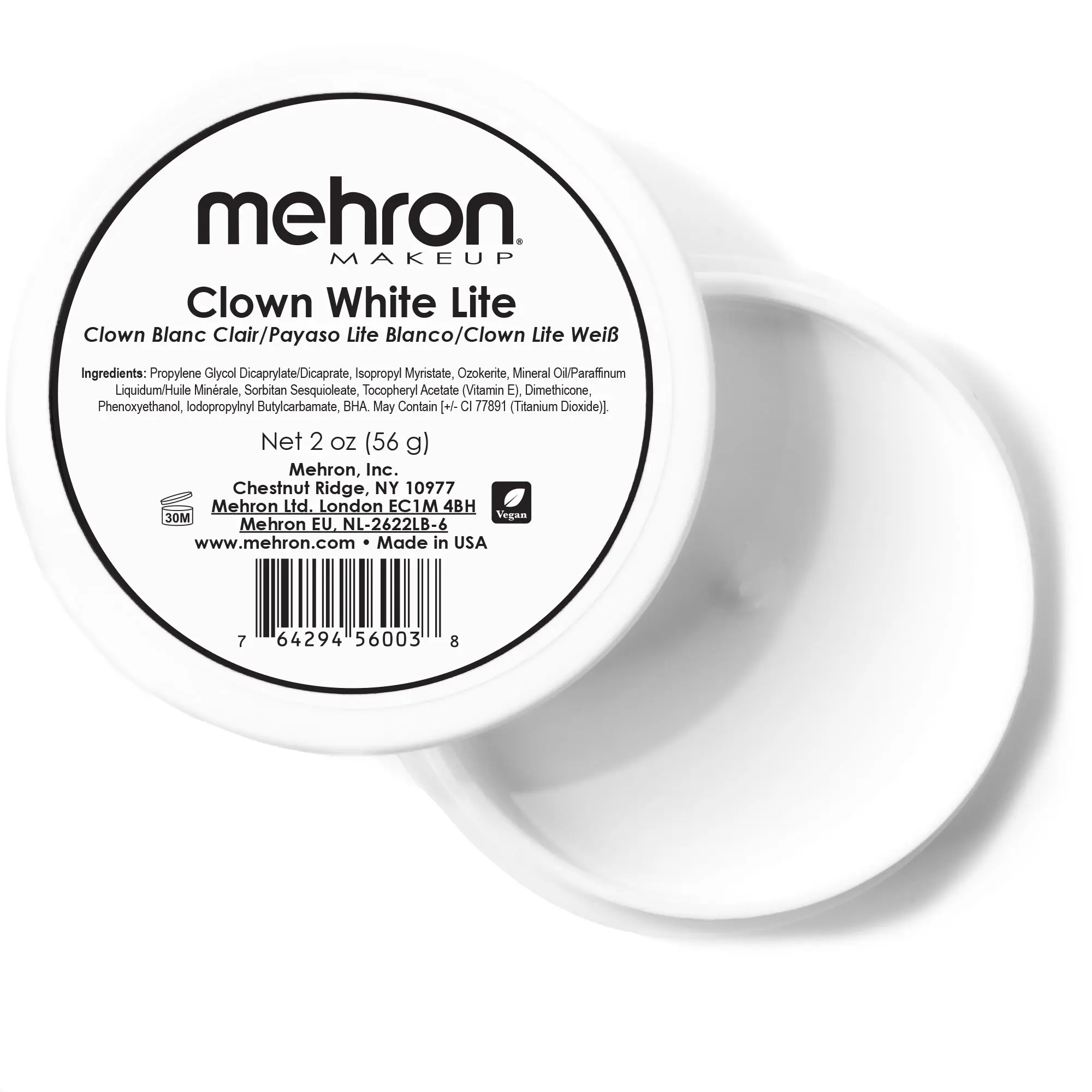 Clown White Lite Professional Cream Makeup Clown White Lite Professional Cream Makeup