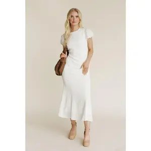 Leona Dress-White