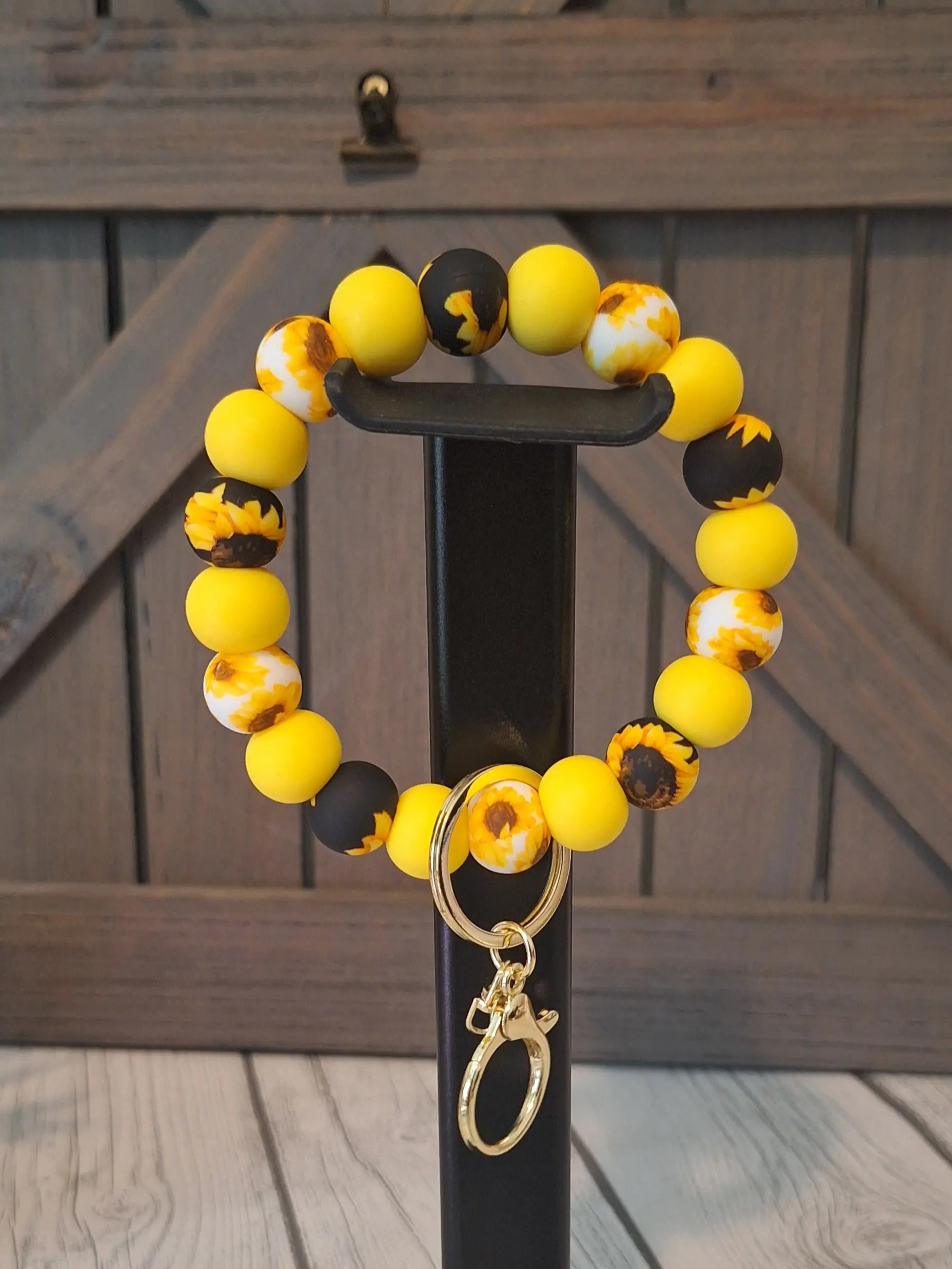 Sunflower Wristlet