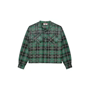 Grinch Gems Flannel "Green" VAL136