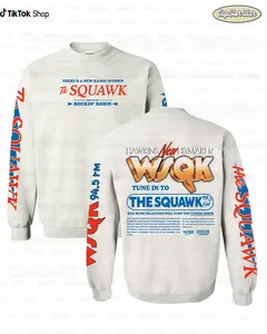 WSQK 94.5 FM Hawkins Sweatshirt Hoodie, The Squawk Sweatshirt, Best TV Series 2025 Hoodie, Gift For Fan, Movie Stranger Things Crewneck, Soft Cotton Blend Gift