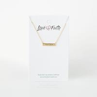 Trust God ID Necklace