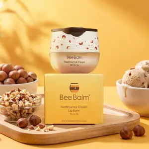 Hazelnut Ice Cream Bee Balm - Limited Edition Lip Treatment for Beauty & Personal Care
