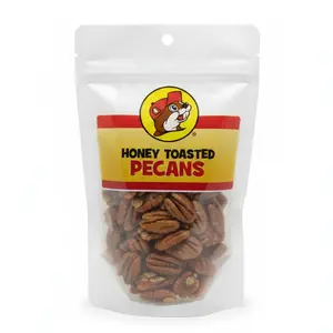 Buc-ee's Honey Toasted Pecans - 100% Premium, Naturally Sweetened, Perfectly Roasted, Wholesome Snack with Heart-Healthy Fats & Antioxidants, Hand-Selected for Size & Freshness - Protein, Nut