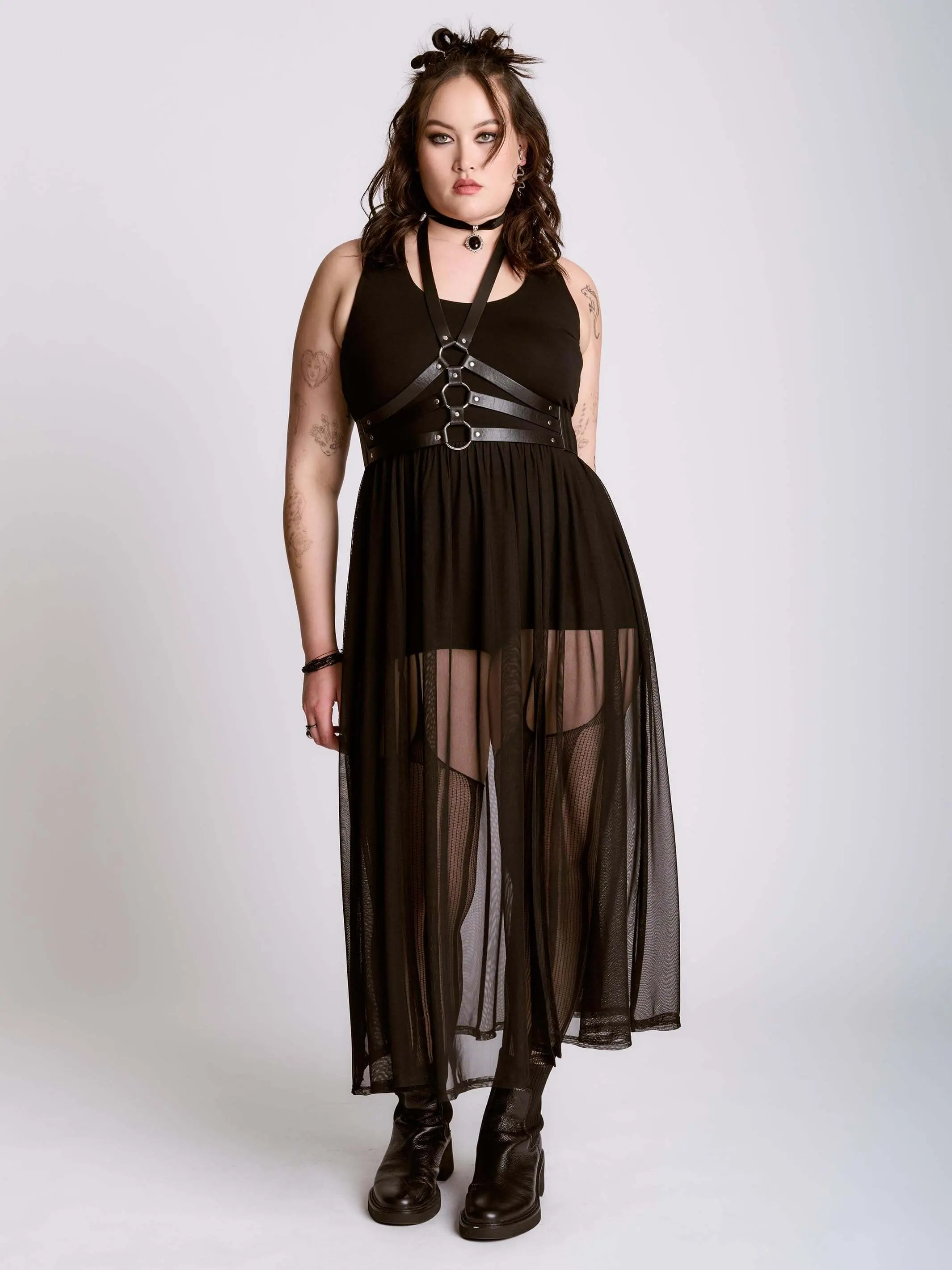Maxi Mesh Romper