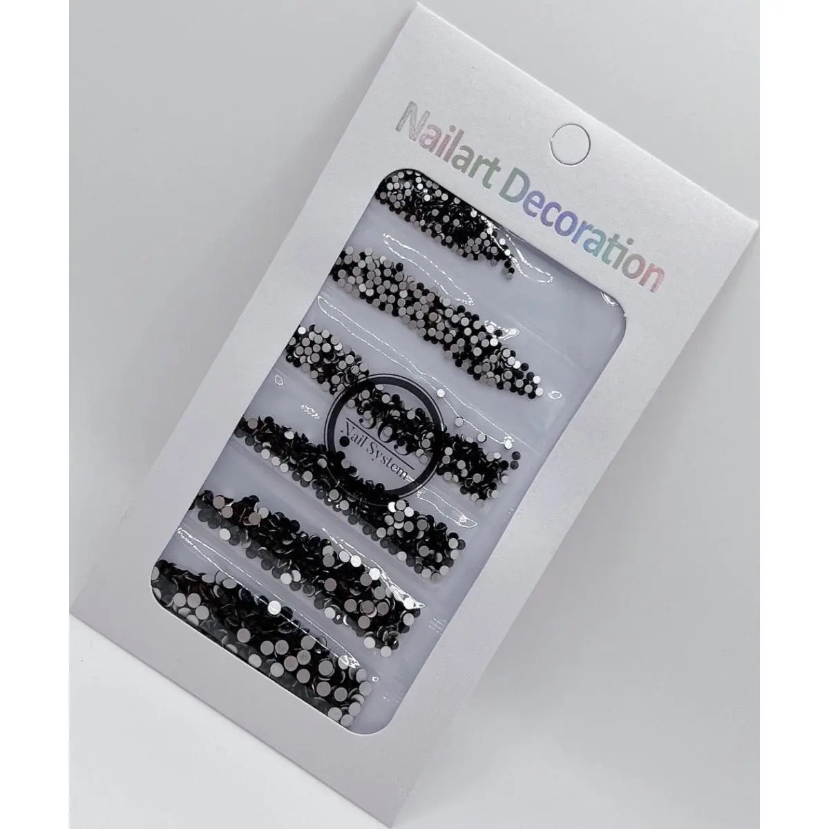 Black - Rhinestones 6 Size ( 1440 pcs )