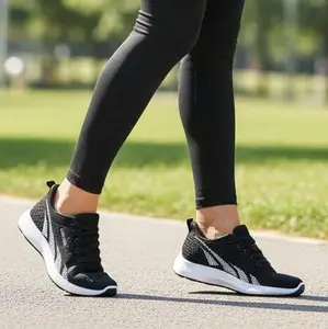 Trendy Low-Top Lace-Up Sneakers with Color Blocking Casual Athletic Shoes Comfortable Breathable Lightweight for Running Versatile Basic Footwear for Women