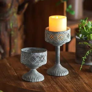 Potted Flower Art Salon Dried Flower Metal Vase, Homestay Hotel Decoration, American Retro Ironwork Handicraft Artwork, Decorative Item