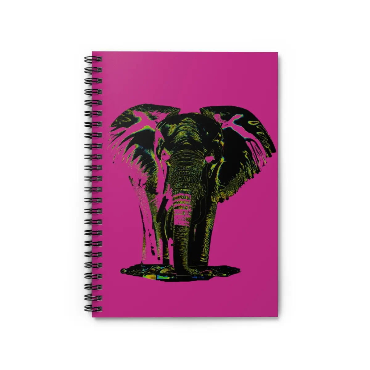 JUNGLE ELEPHANT GIANT Spiral Notebook - Ruled Line