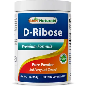 Best Naturals D-Ribose 1 Lb  pure Powder Healthcare Muscle