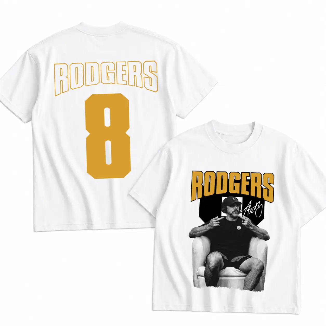 Rodgers "F*ck Hands" Football T-Shirt, graphic t-shirts, Football merch, men's clothing clothes merch, Gift For Women, Football Gift Unisex.