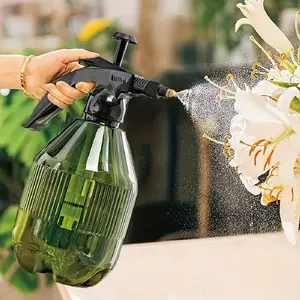 1pc Fine Mist Handheld Spray Bottle with Adjustable Nozzle - Top Pump Pressure Sprayer, Home Supplies for Indoor & Outdoor Gardening, Home Cleaning