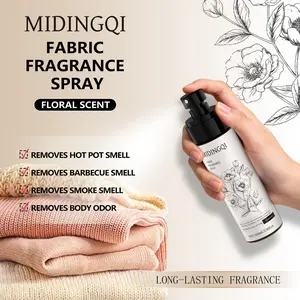 2-Pack 100ML Clothing Freshener Spray, Eliminate Odors, Kill Bacteria and Mites, Long-Lasting Fragrance, Refreshing Light Perfume