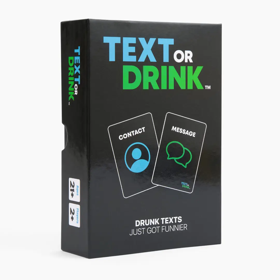 Text Or Drink - Drinking Card Game for Parties, Pregames, and Game Nights! The P...