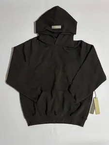 2022 Iron-Black Pullover Hoodie - Athletic Oversized Long Sleeve Sweatshirt for Casual Daily Streetwear, CleanFit Aesthetic