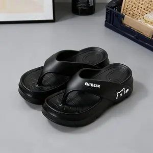 Women's Cute Arch Support Flip-Flop Footwear, Slip-On Thong Shoe for Comfortable Walking, Summer Beach Indoor-Outdoor Home Supplies Slippers