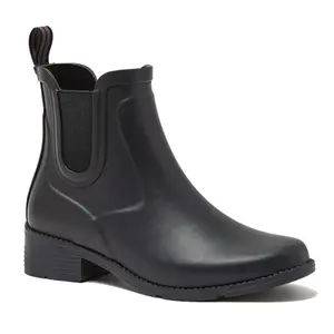 Lands' End Women's Rubber Chelsea Rain Boots