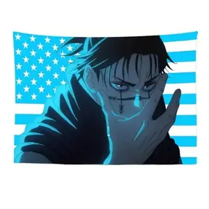 Tapestry  Choso JJK Anime Manga Fans Merch Hanging Decor Wall Flag Decor Decoration Wall Flag Tapestry Tapestry