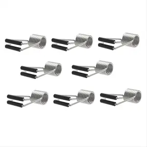 Butterfly Spring Door Closer,Spring Hinge Door Closer Fits on Most Door Butt Hinge Pin,Automatic Spring Door Closer 8pcs