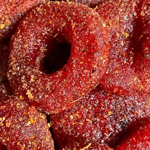 Watermelon Enchilado Rings Candies - Sweet and Refreshing Snack