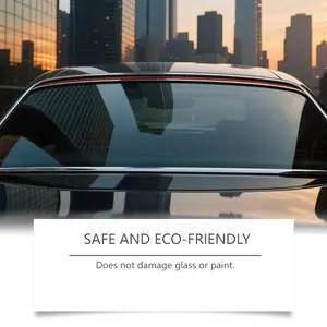 3 bottles of car windshield washer fluid: Removes oil film, prevents fogging, and thoroughly cleans and maintains your car.