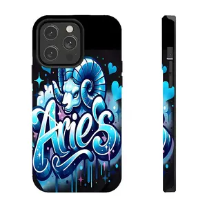 Zodiac Signs Themed Two-In-One Drop-Resistant Mobile Phone Case Protection, Shockproof For IPhone 17-11, Pro Max, Pro Plus Safety Case Protection Durable Stars Trendy Zodiac Earth