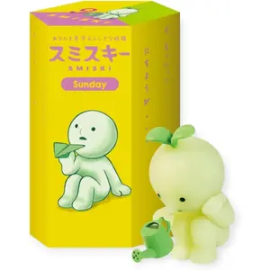 Smiski Sunday Series - Assorted Sealed Blind Box Original Glow in The Dark Mini Figures