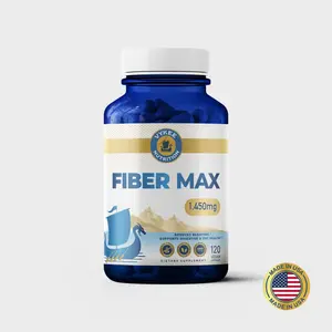 Vykee Nutrition Advanced Fiber Complex – Psyllium Husk, Aloe Vera, Chia & Flax Seed | Vegan, Non-GMO | Supports Digestive Health, Regularity & Gut Wellness | 120 Capsules