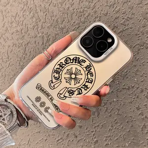 Classic Retro Cross Emblem Phone cases for iPhone 17 AIR 17 PRO 16 PRO 15  PRO MAX  14 PLUS 13 PRO 12 11 PRO XS MAX X XR Plus  series(anti-drop hard shell) shockproof mobilephone protective cover Cellphone Protection