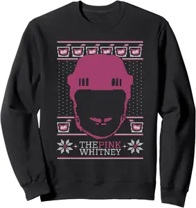 The Pink Whitney Ugly Christmas Sweater Party Hockey Sweatshirt