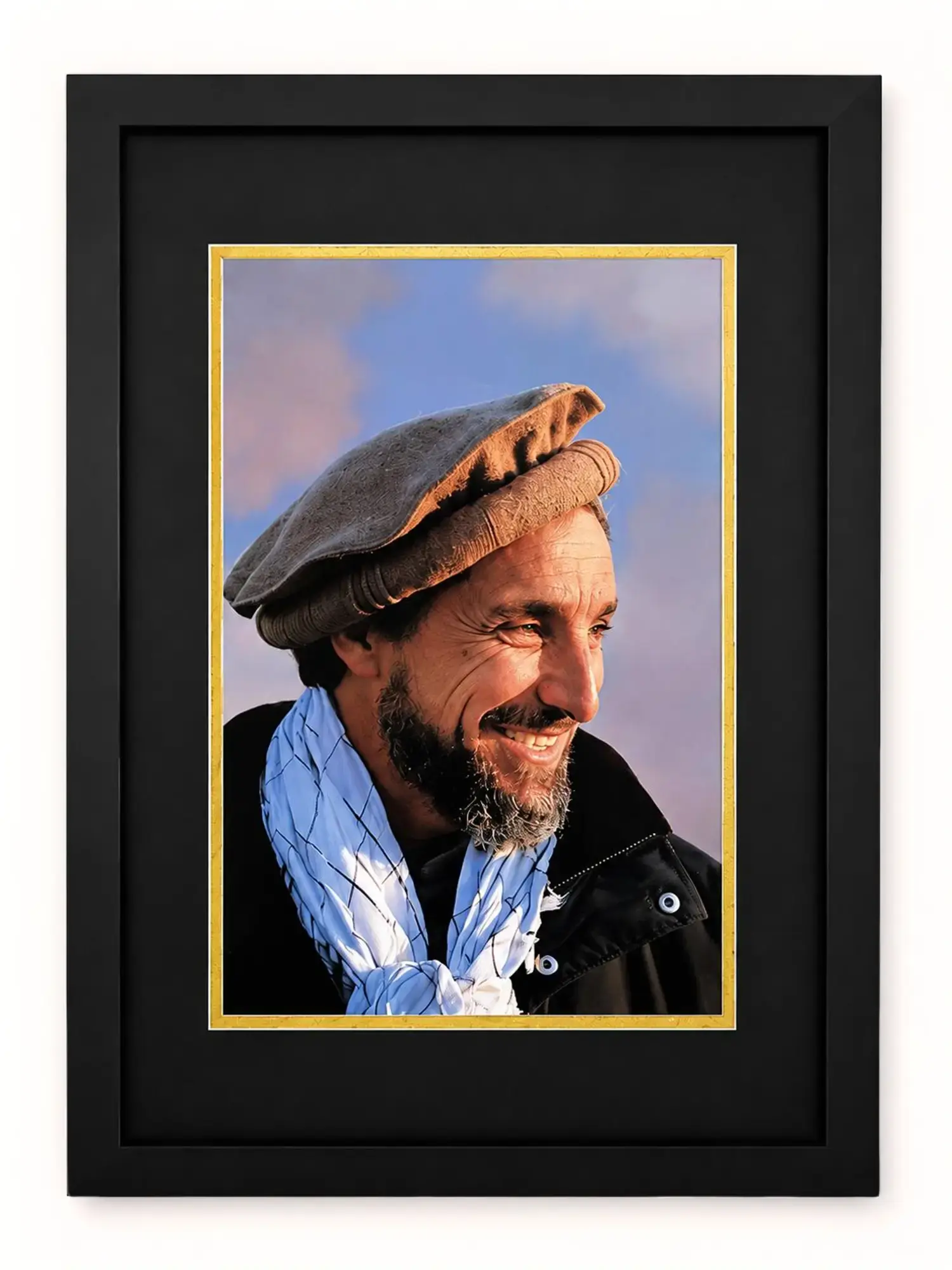 HURA Massoud Framed Wall Art-Premium MDF Framed & Plexiglass