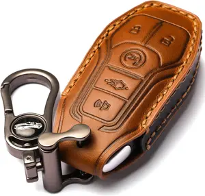 Car Key Fob Cover Key Shell Compatible with Ford Mustang, F-150, Explorer, Focus; older models of Lincoln MAZ MKC MKX