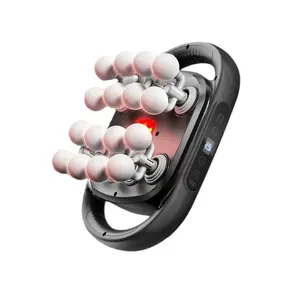 16-head Massager, Handheld Muscle Massager, Portable Muscle Relaxation Tool for Home & Travel, Personal Care Appliances for Men & Women, USB Rechargeable Massagers