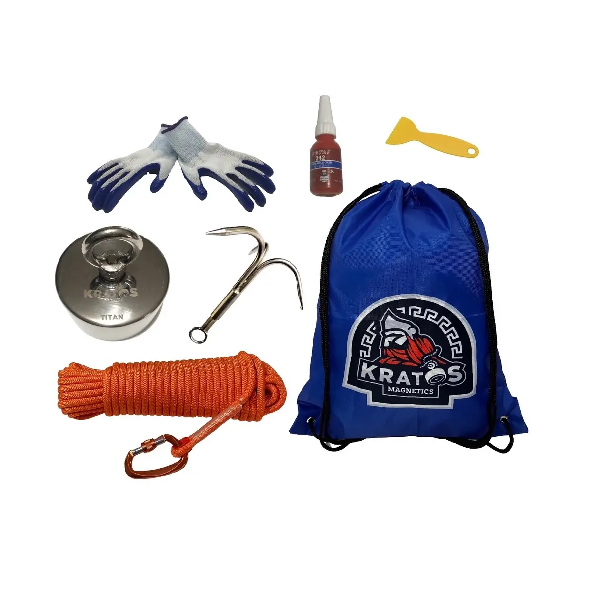 Kratos 3800 Titan 360 Neodymium Classic Magnet Fishing Kit