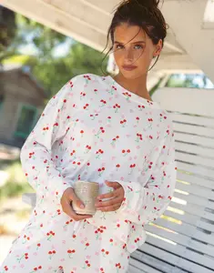 Mai Crewneck Sweatshirt - Cherry Crush