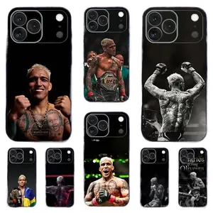 Charles Fighting OliveiraS phone Cases For iPhone 17 16 15 14 13 12 Promax Pro Plus, hard shell protection ,Unique design,best Gift